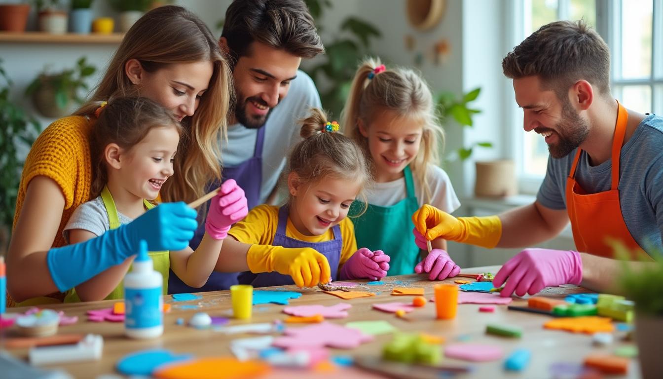 découvrez des projets de bricolage et de décoration amusants à réaliser en famille. stimulez la créativité des petits et des grands avec des activités ludiques et conviviales qui transformeront votre intérieur tout en créant des souvenirs inoubliables.