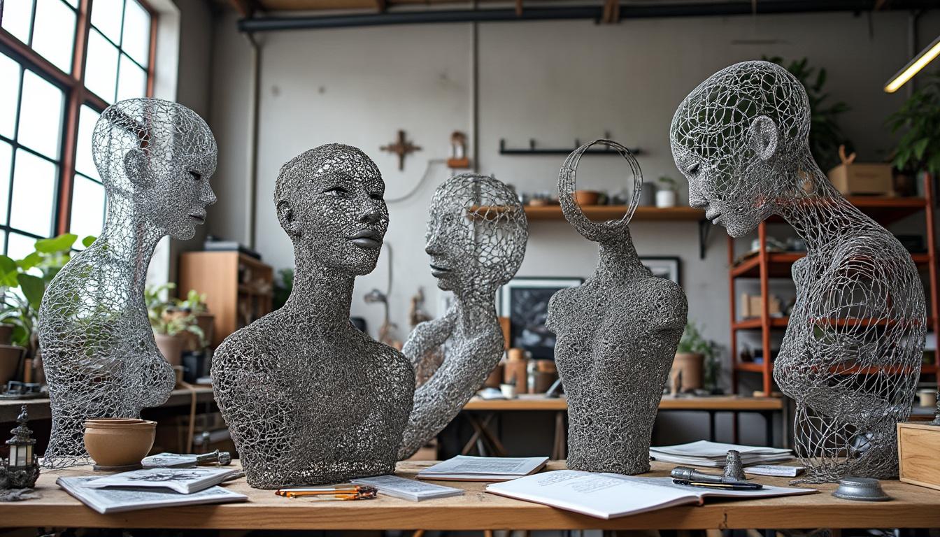 découvrez les techniques avancées de sculpture en grillage et fil de fer : astuces, conseils d’experts et méthodes innovantes pour donner vie à vos créations artistiques en métal.