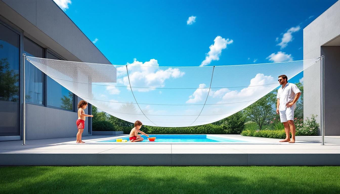 découvrez comment un filet de sécurité de piscine sur mesure joue un rôle essentiel dans la prévention des accidents, assurant protection et tranquillité autour de votre bassin.