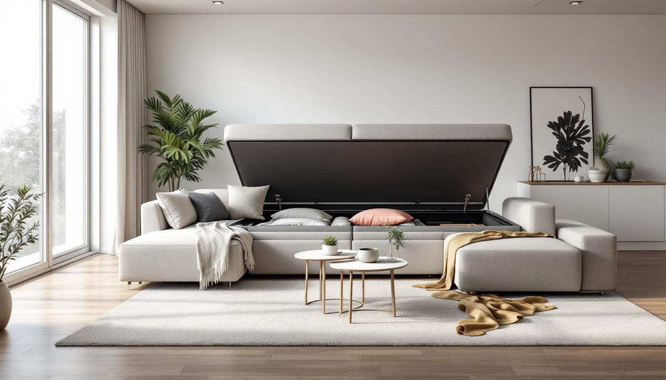 découvrez les avantages des canapés d'angle convertibles avec coffre pour optimiser votre espace de vie grâce à un mobilier pratique, confortable et multifonctionnel.