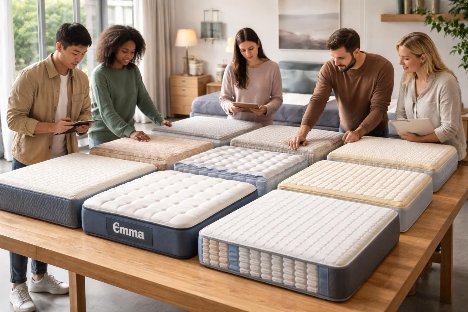 découvrez notre comparatif des avis sur emma matelas et d'autres grandes marques de literie pour choisir le meilleur confort adapté à vos besoins.