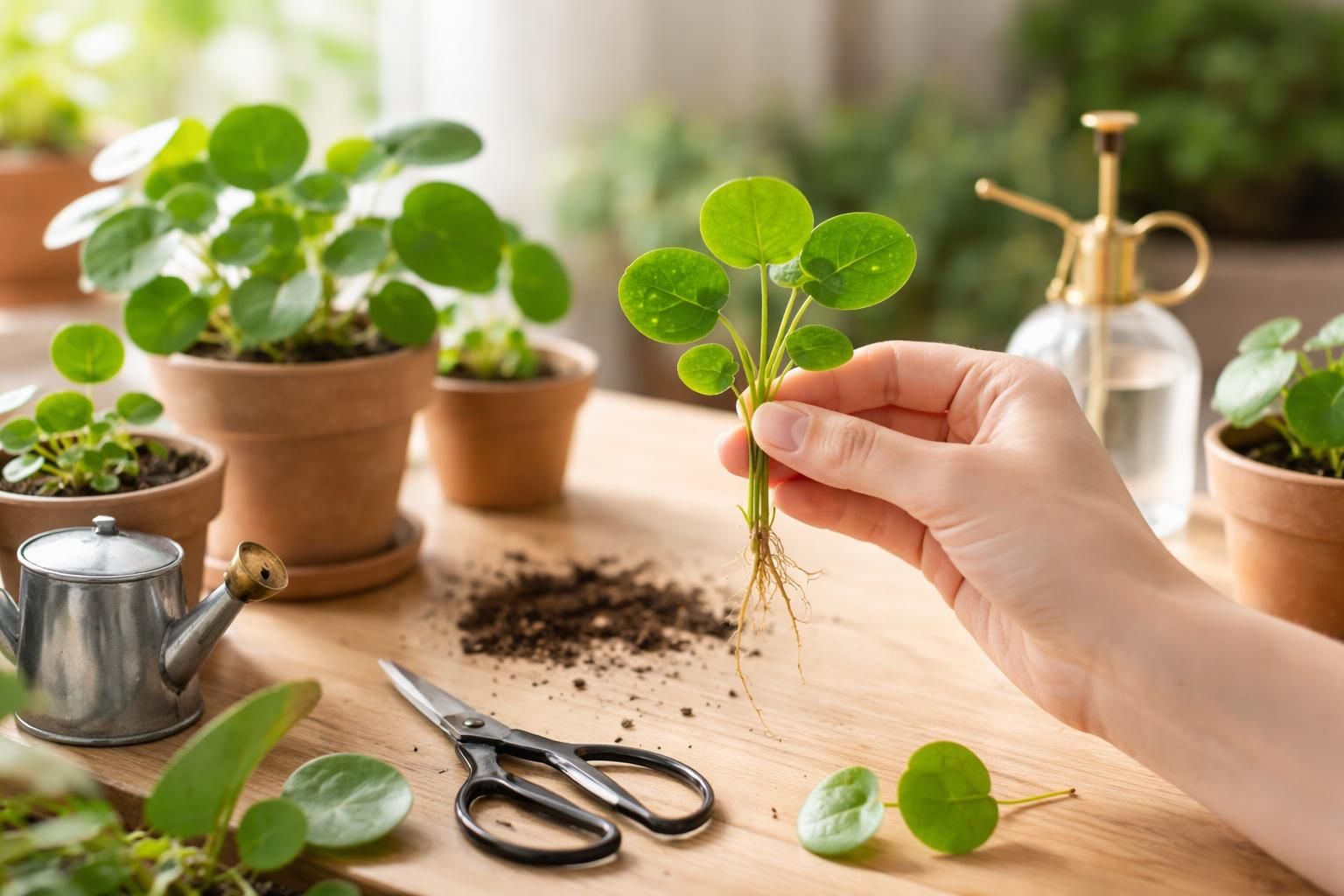 découvrez les astuces essentielles pour l'entretien et la bouture du pilea, aussi appelé plante monnaie chinoise, afin de faire prospérer cette plante décorative unique.