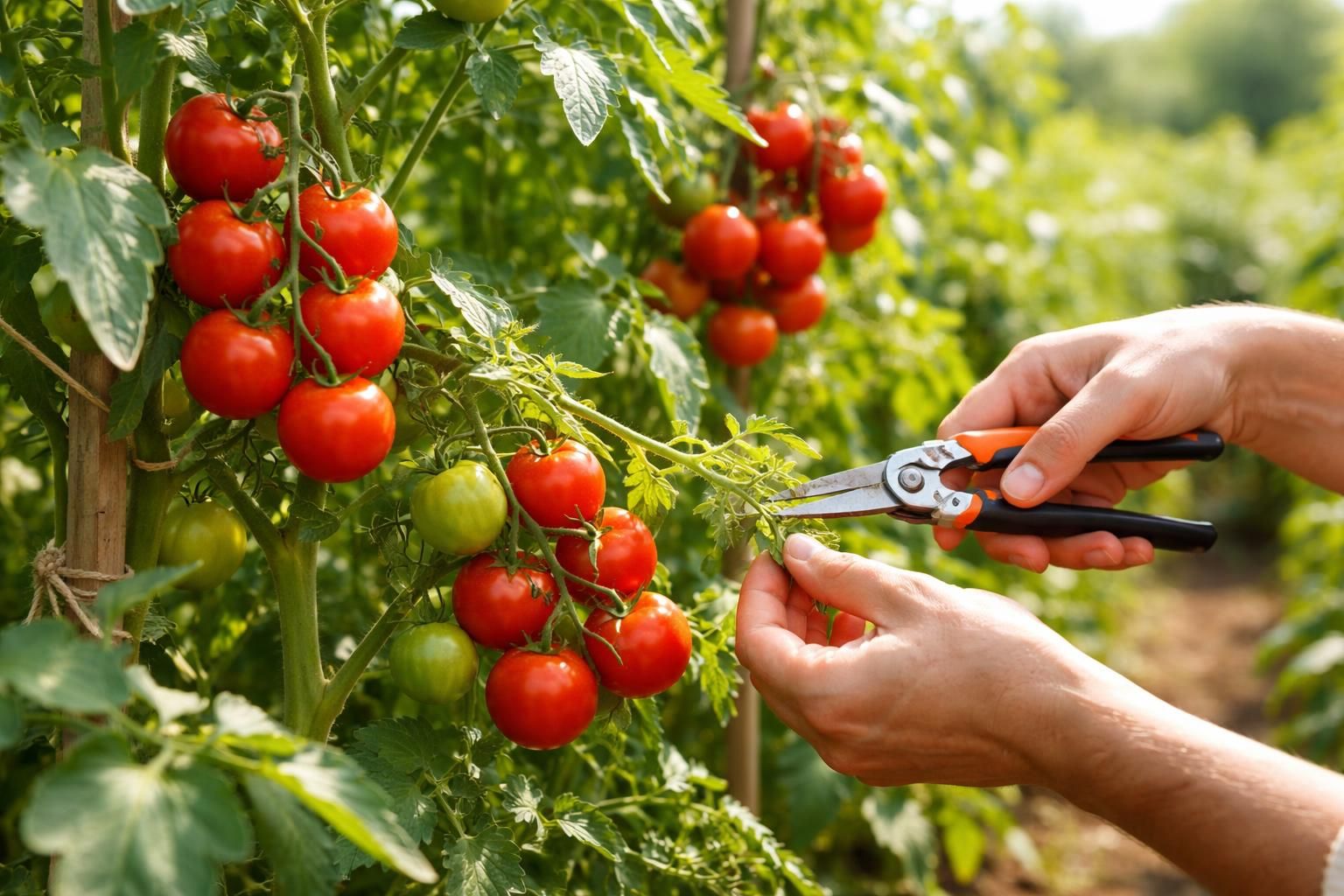 découvrez pourquoi et comment tailler vos plants de tomates pour maximiser votre récolte et obtenir des fruits savoureux toute la saison.