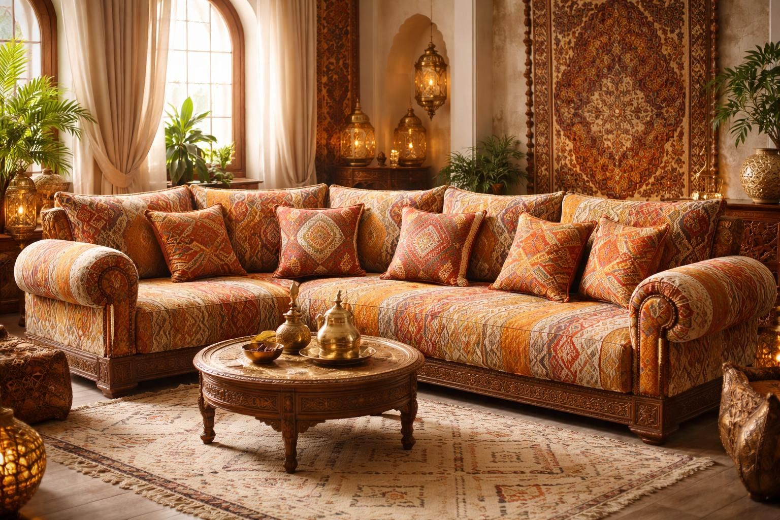 découvrez comment renouveler votre salon à petit prix avec une housse pour canapé marocain, alliant style traditionnel et protection pratique.