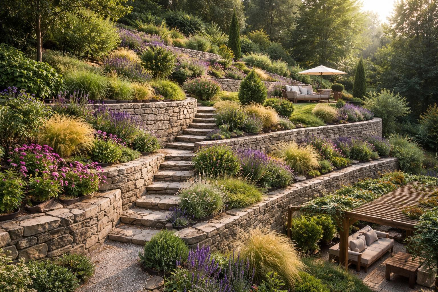 découvrez nos solutions efficaces pour aménager un jardin en pente forte et maîtriser la retenue de terre afin de créer un espace extérieur à la fois esthétique et sécurisé.