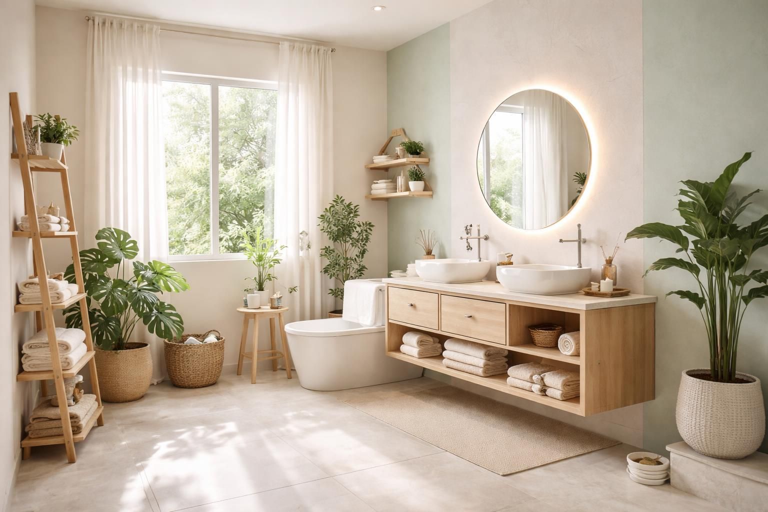 découvrez quelles couleurs choisir pour une salle de bain feng shui et appliquez les règles d'harmonie afin de créer un espace apaisant et équilibré.