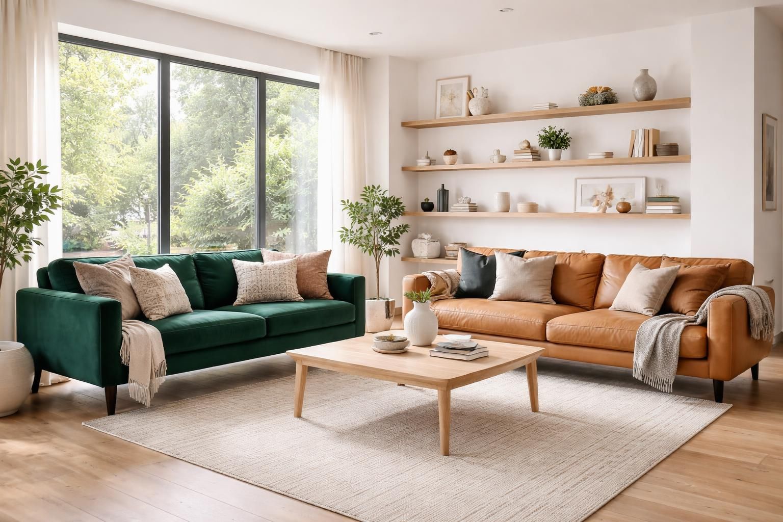 découvrez comment harmoniser deux canapés différents dans votre salon grâce à nos astuces pour un mix and match réussi et élégant.