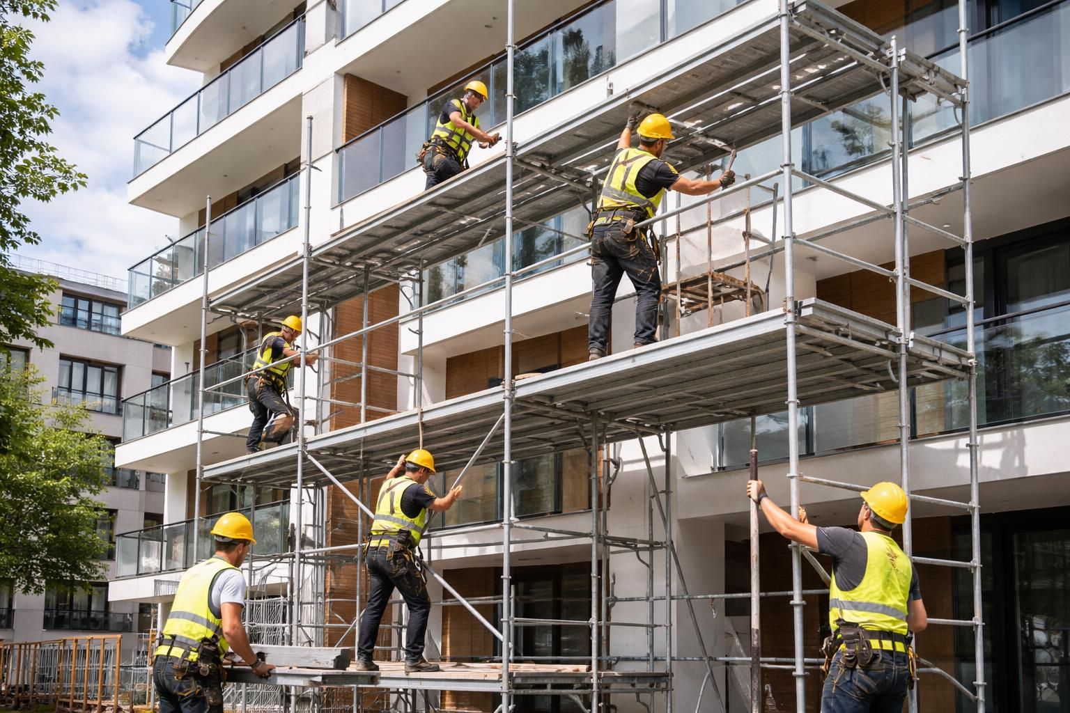 découvrez le coût moyen pour la mise en place d'un échafaudage de façade, les facteurs influençant le prix et des conseils pour bien préparer votre budget.