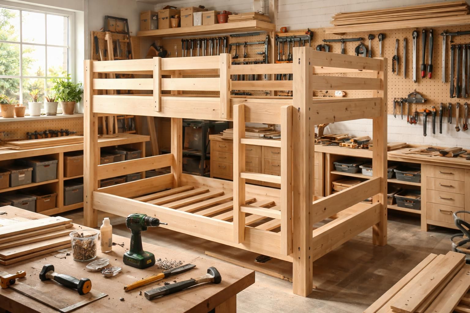 apprenez à fabriquer un lit superposé solide et optimisez votre espace grâce à notre tutoriel diy simple et complet.