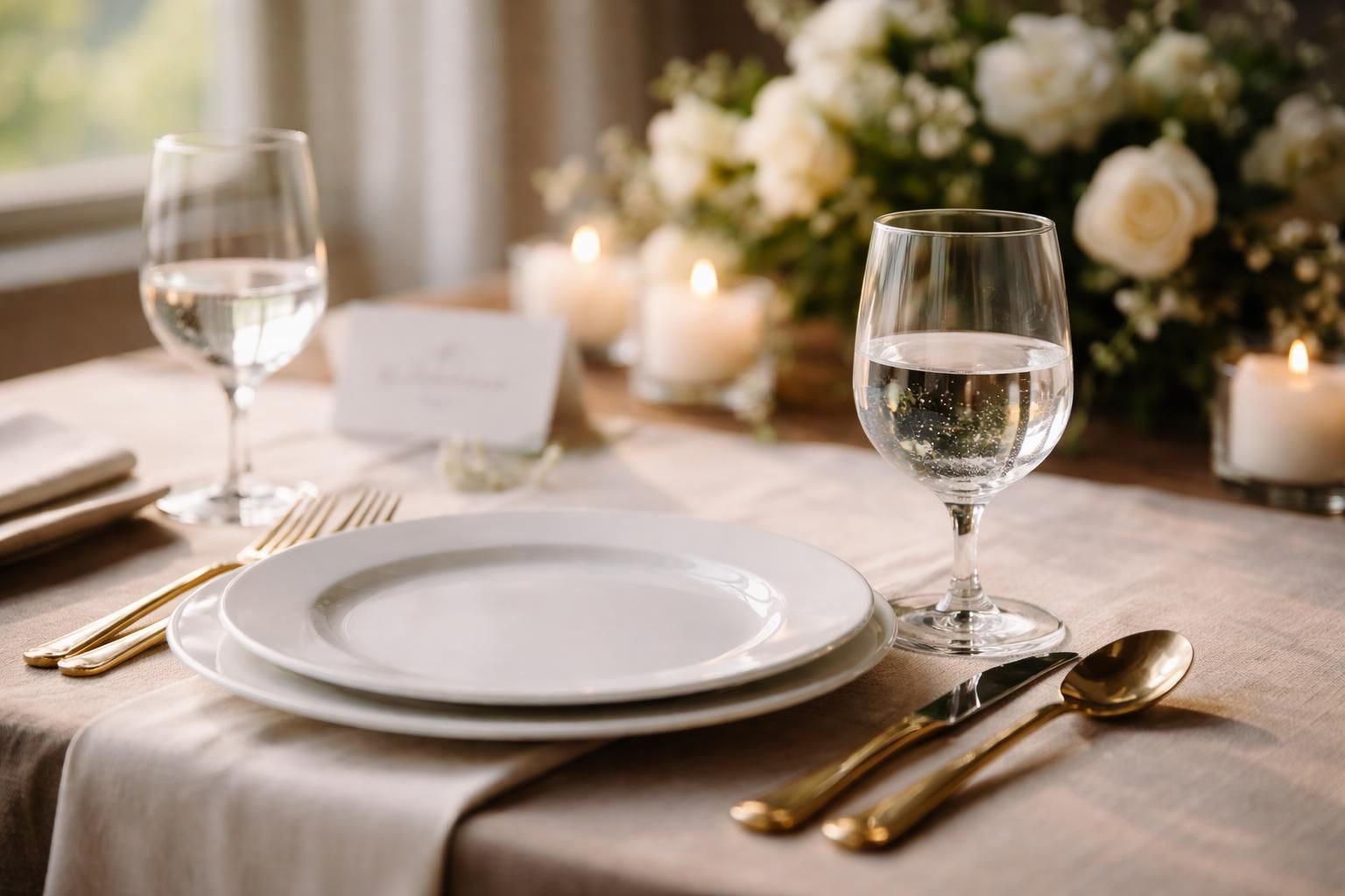 découvrez où placer le verre à eau selon les règles d'étiquette : à droite ou à gauche de l'assiette, pour un service impeccable et élégant.