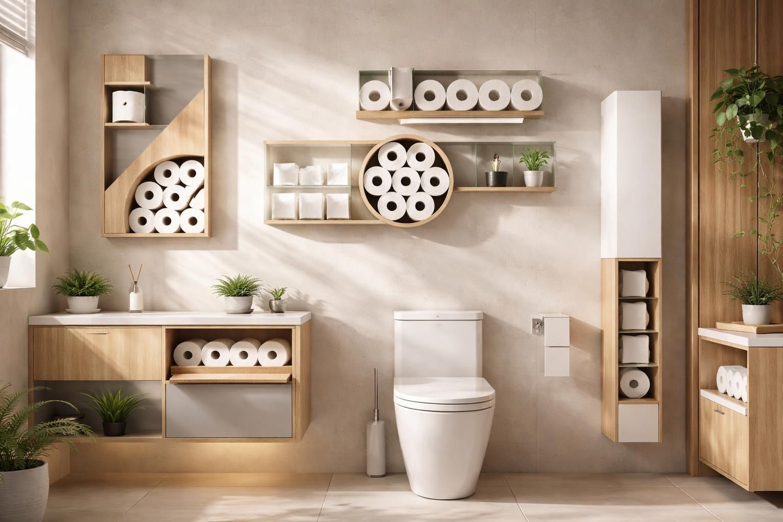 explorez les dernières tendances de rangement pour papier toilette en 2026 et optimisez votre salle de bain avec style et praticité.