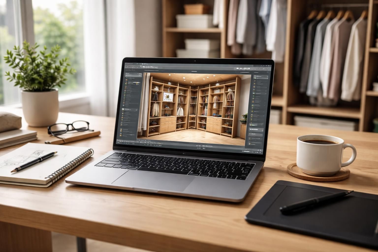découvrez comment concevoir un dressing sur-mesure directement sur votre pc portable pour un rangement optimisé et personnalisé.