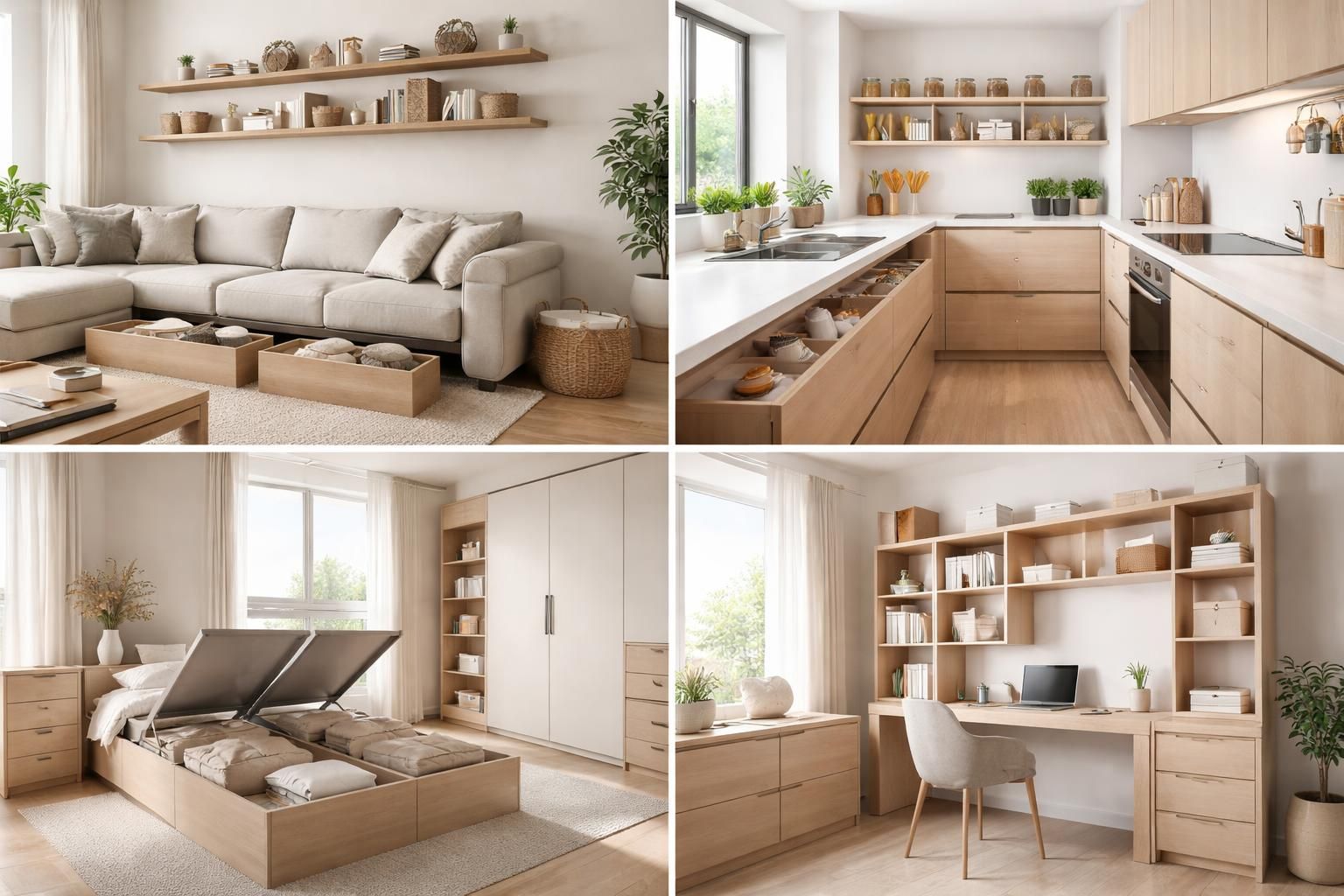 découvrez des idées de rangement astucieuses pour chaque pièce de la maison afin de créer un espace épuré et harmonieux.